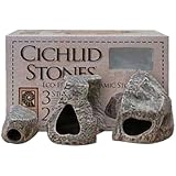 Underwater Galleries AUG6561 3-Pack Cichlid Stone