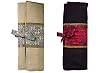 Lantern Moon Black Red Silk Knitting Needle Case Holder