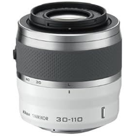 Nikon 1 NIKKOR 30-110mm f/3.8-5.6 VR (White): Camera &amp; Photo