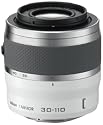 Nikon 1 NIKKOR VR 30-110 mm 1:3,8-5,6 Objektiv wei&szlig;
