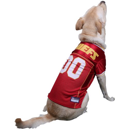 kansas city Chiefs pet dog mesh jersey MD 18-32lbs NFL