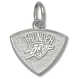 Sterling Silver Oklahoma City Thunder 3/8 inch Pendant