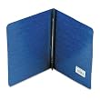 ACCO Pressboard Report Cover, Side Bound, Tyvek Reinforced Hinge, 8.5 Inch Centers, 3 Inch Capacity, Letter Size, Dark Blue (A7025973A)