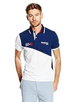 Pedro del Hierro Polo Sport (Azul Marino / Blanco)