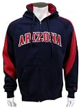 Arizona Wildcats Men's Varsity Full Zip Fleece Hoodie