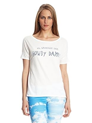 Wrangler Camiseta Manga Corta (Marfil)