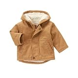 GYMBOREE(ジンボリー) シェルパ ジャケット ギンガムクラッカー アウタージャケット 6～12ヶ月【並行輸入】