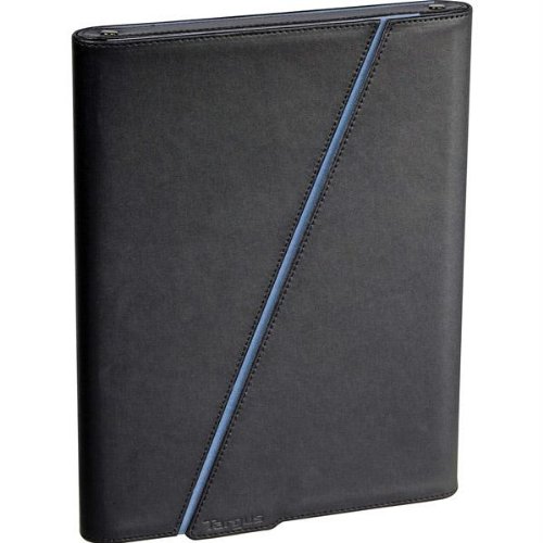 New Targus Z Case Leather Portfolio For Ipad Interior Lining Scratch Resistant Protective Exterior