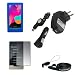 Zune HD 16GB 32GB Accessories. Premium Accessory Kit for Zune HD: Skin Case + USB Car Auto Charger + USB Wall Home Travel Charger + Highspeed USB Retractable Cable + Screen Protector + Crazyondigital Neck String