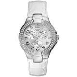 Guess Ladies Watches Guess Sport Ladies Leather Strap W11008L1 - AA by GUESS