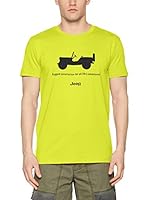 Jeep Camiseta Manga Corta O100526 (Lima / Negro)