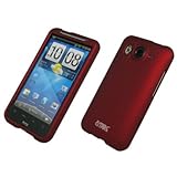 EMPIRE Red Rubberized Hard Case Cover for AT&T HTC Inspire 4G