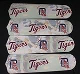 Ceiling Fan Designers 42SET-MLB-DET MLB Detroit Tigers Baseball 42 In. Ceiling Fan Blades Only