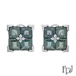 FPJ Terrific High quality Earrings With 17.65ctw Genuine Topazes Made in 14K White Gold. Total item weight 10.4g Length 16mm