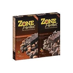 Zone Perfect dark chocolate nutrition bars--dark chocolate almond/ double dark chocolate combo pack (2 x 12 bars-45g each)