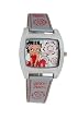 Betty Boop Women's Silver Leather Band Watch Model #BB-W345C