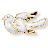 White Dove Pin