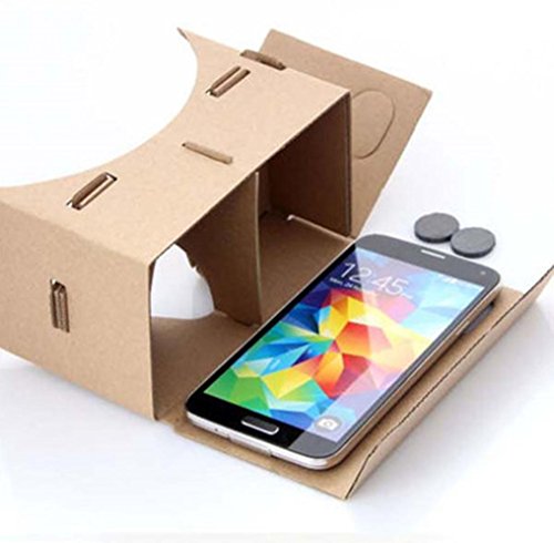 DIY Cardboard Quality 3D VR Virtual Realiy Glasses