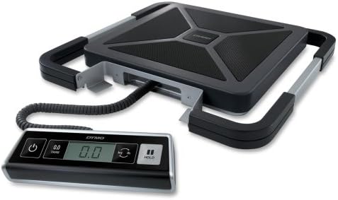 Wholesale CASE of 2 - Pelouze Dgal USB Shipping Scales w/Remote Display-Digital Scale, Portable, USB Shipping, 250lb., BK/SR