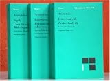 cover of Aristoteles: Organon (2001)