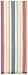 Durable Hand Woven 100% Cotton Colorful Blue and White Striped Table Runners 12x72 Inches Set of Two