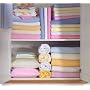 Izziwotnot Bear Essentials Cot Bed Pillowcase White Single