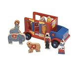 Magnetic Circus Truck - Classic Wooden Toy!
