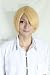 Coser Cosplay-Prop ONE Piece Sanji Costume Short Yellow Party Cosplay Wig