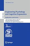 Engineering psychology and cognitive ergonomics : 10th international conference, EPCE 2013, held as part of HCI International 2013, Las Vegas, NV, USA, July 21-26, 2013, proceedings