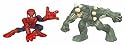 Spiderman 3 - Super Hero Squad Spider-Man Vs Rhino