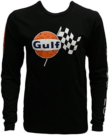 Gulf Team Racing Black Long Sleeve (L, BLACK)