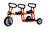 Italtrike Orange Tricycle, 2 Seats