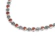 Silver Marcasite Necklaces, Size: 18 inches