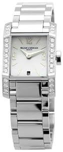 Baume and Mercier Diamant Steel Diamond Ladies Watch 8666