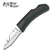 Ridge Runner Black Handle Folding Gut Hook Knife