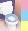 Convenient TOWEL TOILET SEAT COVER, WARM, WASHABLE