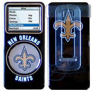 External hard drive:Officially Licensed College NFL Nano 1 Cover - New Orleans Saints