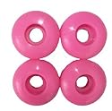 Skateboard Blank Wheel Set 51mm Neon Pink - Skateboard Blank Rollen
 Top!