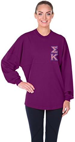 Sigma Kappa Authentic Spirit Jersey - Small Violet 15