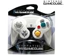 WII AND GAMECUBE COMPATIBLE CONTROLLER WHITE