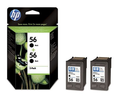 HP 56 Twin Pack - Print cartridge - 2 x black - 520 pages