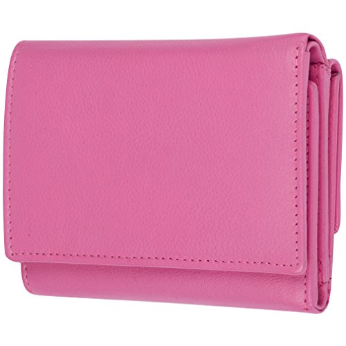 Access Denied Womens RFID Blocking Leather Slim Trifold Wallet