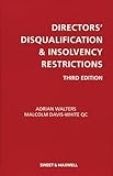 Directors' disqualification & insolvency restrictions