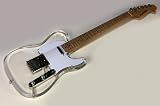 NEW 2010 SEE THRU ICE CLEAR ACRYLIC TELE ELECTRIC GUITAR