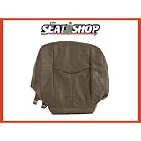 03 04 05 06 Chevy Suburban Tahoe GMC Yukon Grey Leather Seat Cover RH bottom by The Seat Shop