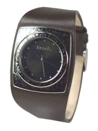 Bench BC0040BR Ladies 3 Hand Quartz Analogue with Black Dial Watch