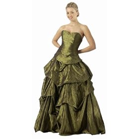 Taffeta Full Length Dress