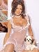  : Angel 2pc Wicked Babydoll Chemise,Pink,S/M