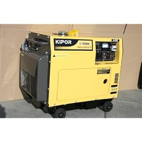 Click here to buy Kipor KDE3500T 3,800 Watt Silent Diesel Generator - NEW by Kipor.