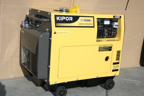Kipor KDE3500T 3,800 Watt Silent Diesel Generator - NEW